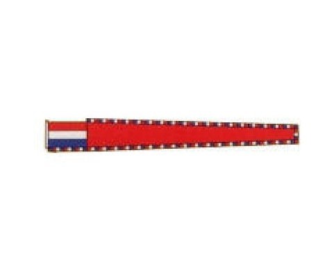 Vleugel Rood lengte 100cm