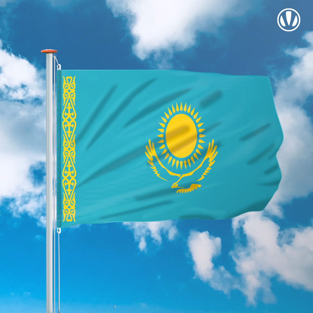 Vlag Kazachstan