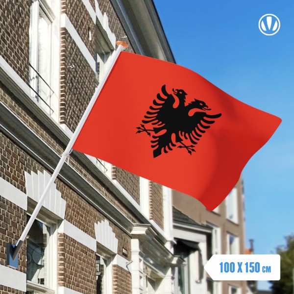 Vlag Albanie 100x150