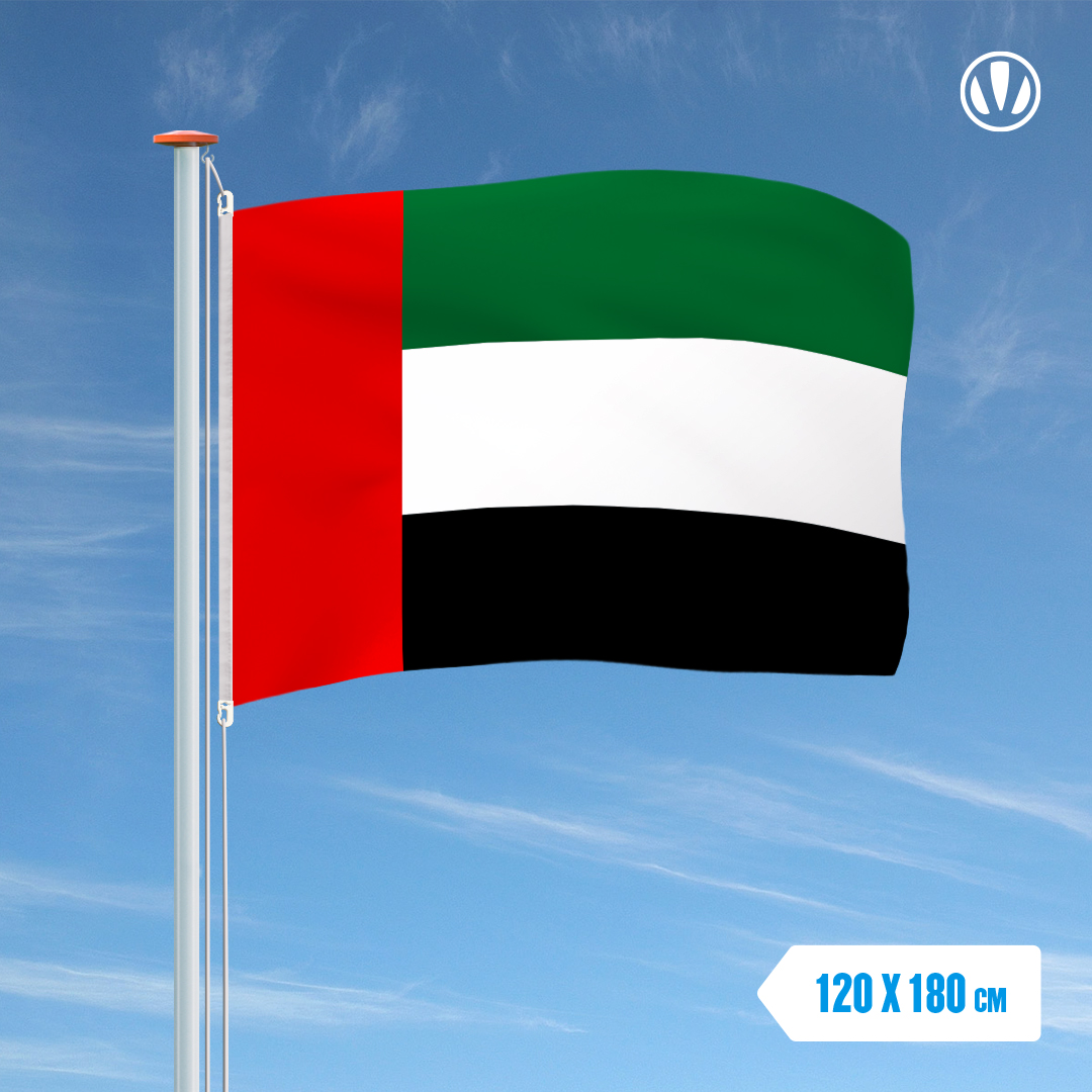 Bandiera degli Emirati Arabi Uniti di Alta Qualità 3x5ft 100% Poliestere per la