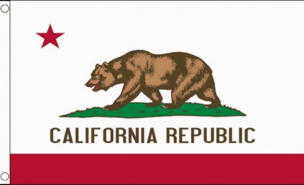 Vlag Californie 90x150cm