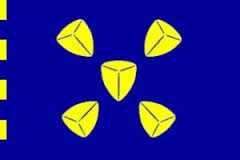 Vlag gemeente Bussum | Bussumse vlaggen 70x100cm
