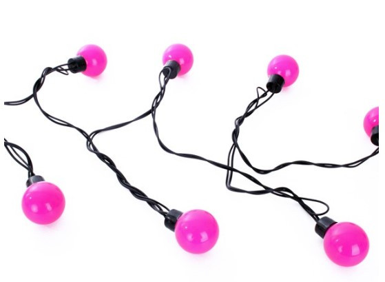 Lichtsnoer 20 lampjes Roze - 4 meter