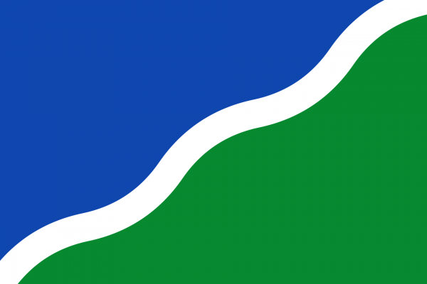 Grote vlag Lasne
