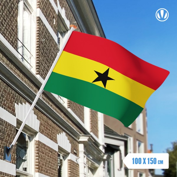 Vlag Ghana 100x150