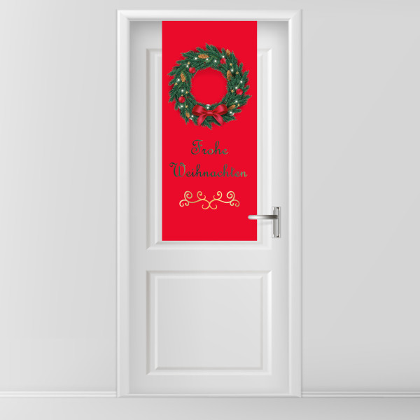 Deurraamvlag Frohe Weihnachten