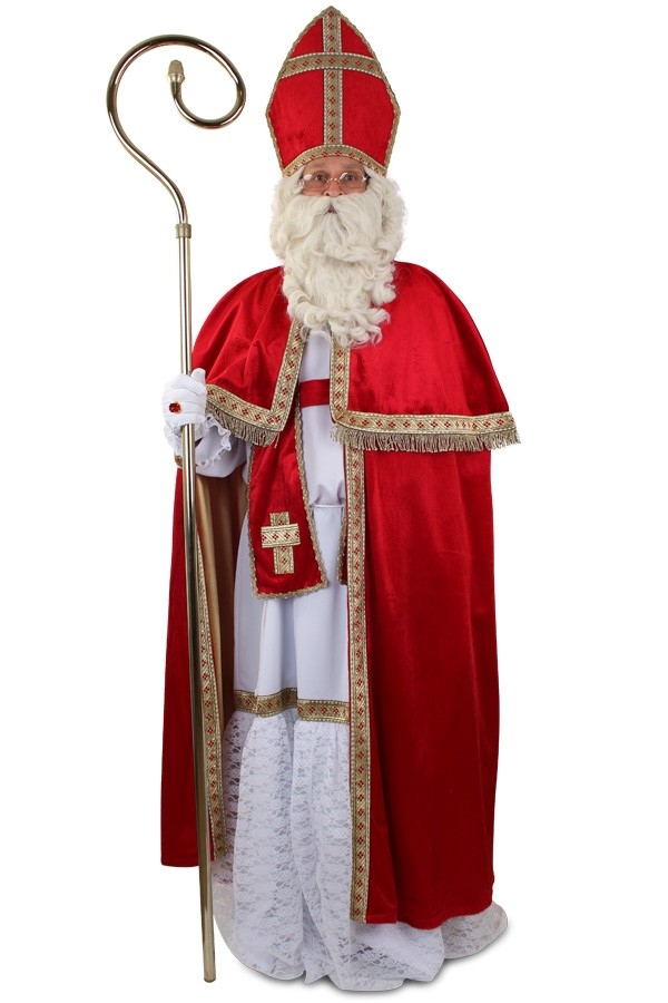 inch hop lening Sinterklaas kostuum compleet luxe voordelig kopen bij Vlaggenclub!