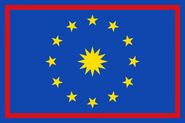 Grote vlag Zwalm