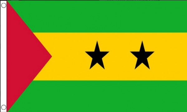 Vlag Sao Tome en Principe 90x150cm | Best Value