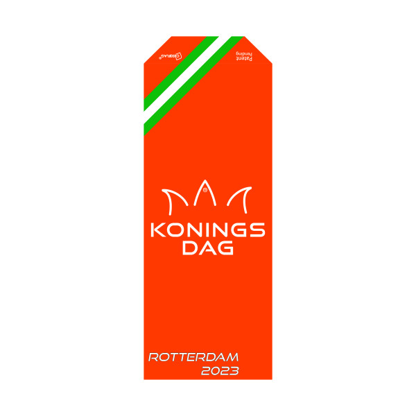 Deurraamvlag Koningsdag Rotterdam 2023