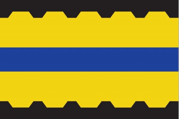 Vlag Veenendaal 30x45cm