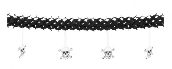 Slinger Piraat met Doodshoofden 4m