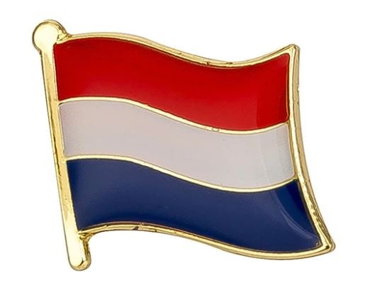 Ongemak Leonardoda Frons Nederlandse vlag broche voor op kleding voordelig kopen bij Vlaggenclub!