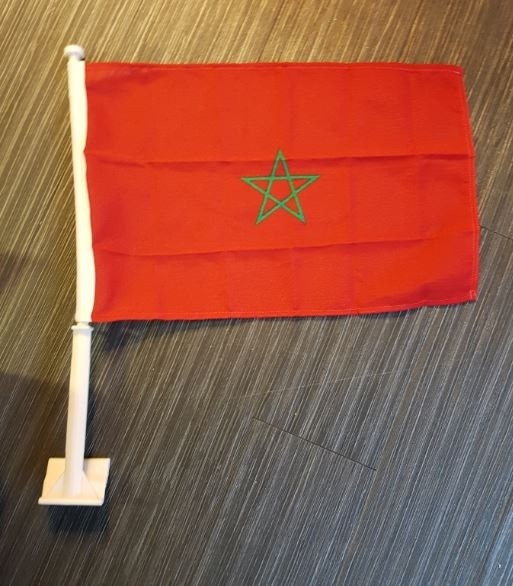 Autovlag Marokko Marokkaanse autovlaggen Luxe