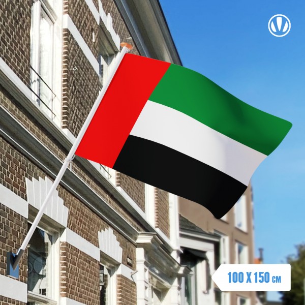 Vlag Verenigde Arabische Emiraten 100x150