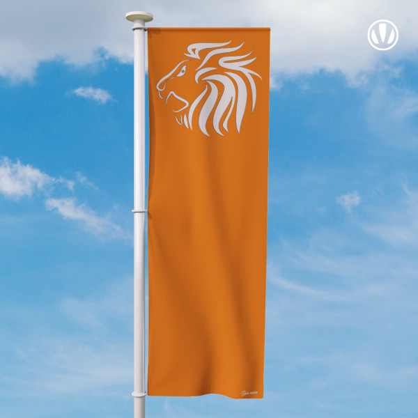 Leeuw Banier oranje