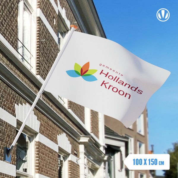 Vlag Hollands Kroon 100x150