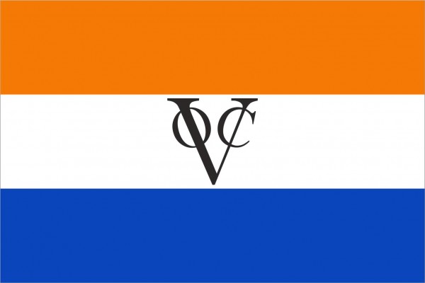 vlag VOC Verenigde Oost Indische Compagnie 70x100cm Oranje variant