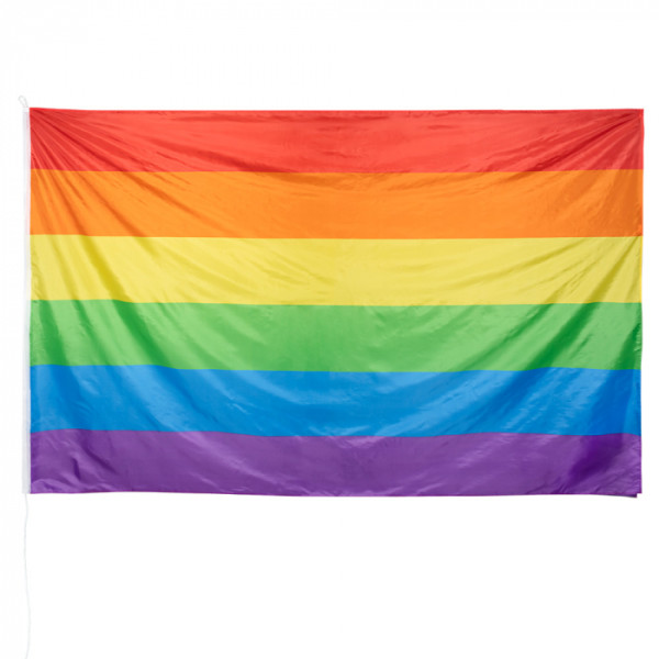 Regenboogvlag 200x300 cm Balkonvlag