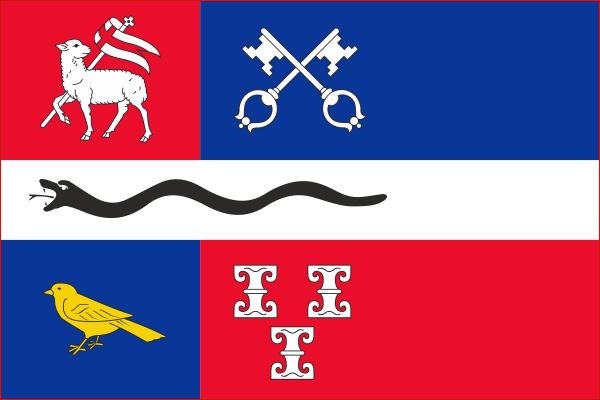 Vlag gemeente De Ronde Venen 50x75cm bootvlag