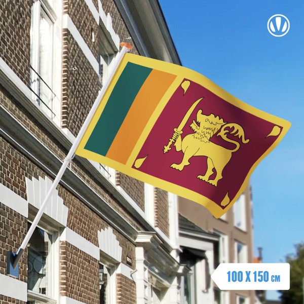 Vlag Sri-Lanka 100x150
