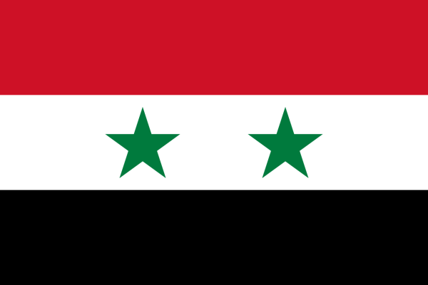 Vlag Syrië 70x100cm