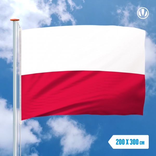 Grote Mastvlag Polen 200x300 cm