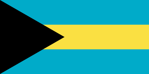 vlag Bahama's 50x75cm gastenvlag