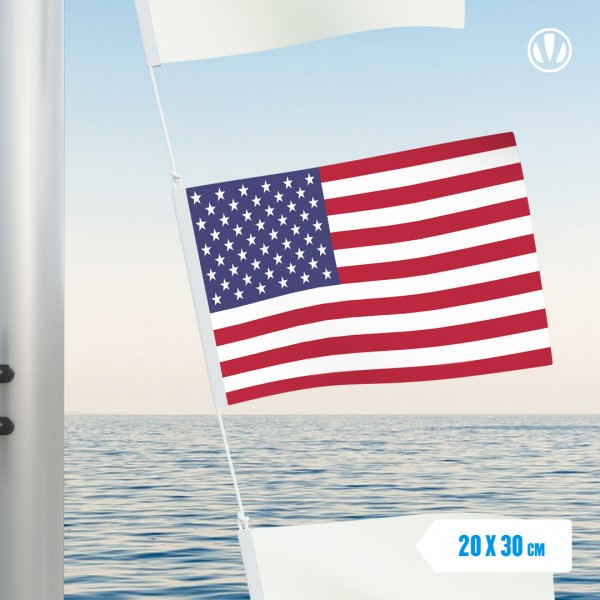 Vlaggetje Verenigde Staten van Amerika 20x30cm