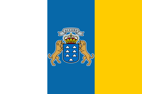 Vlag Canarische Eilanden 70x100cm