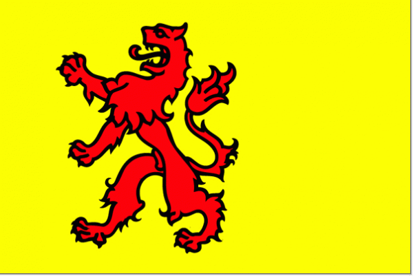 mastvlag Zuid Holland 150x225cm