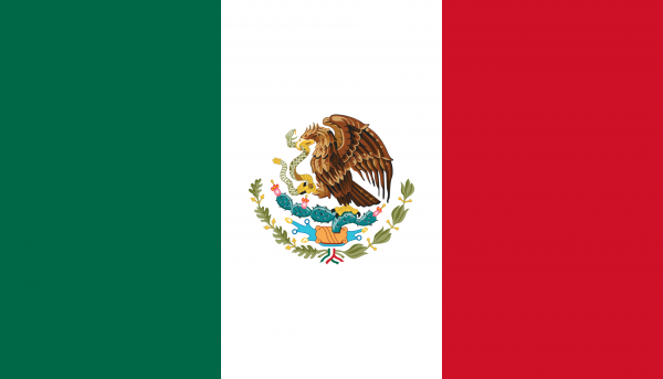 Grote vlag Mexico