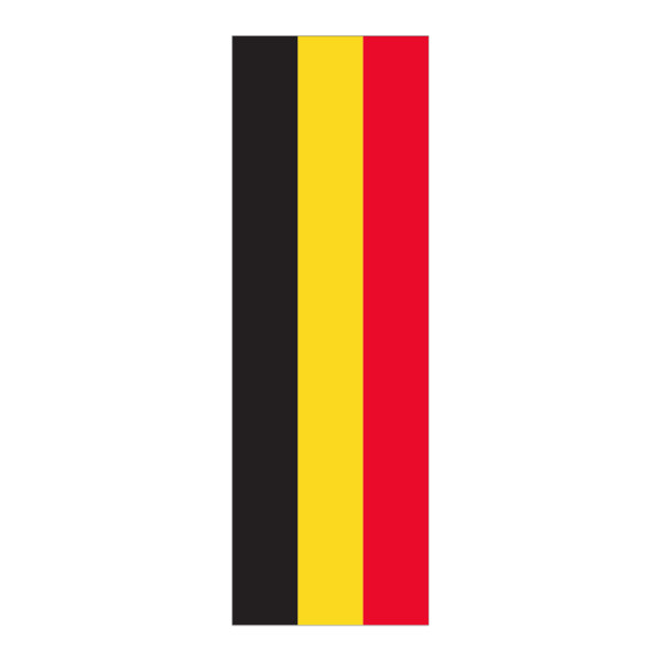 Banier Belgische vlag hoogformaat vlag belgie