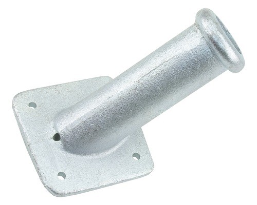 Vlaggenstokhouder 30mm verzinkt staal