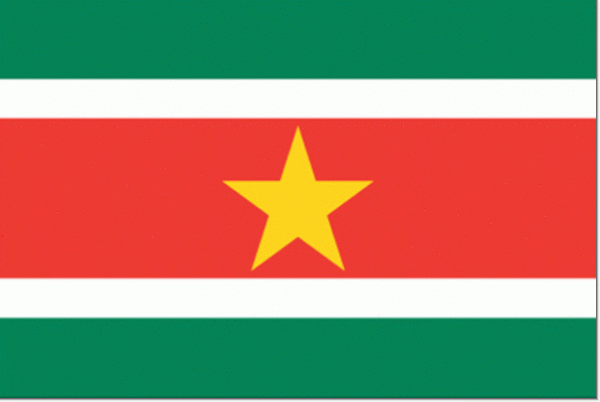 vlag Suriname | Surinaamse vlaggen 100x150cm