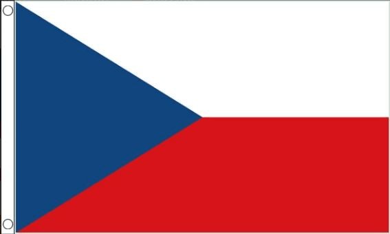 Tsjechische vlag | Vlaggen Tsjechie 60x90cm Best Value