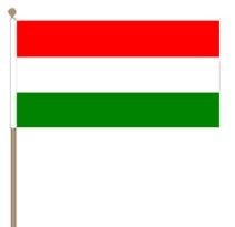 Zwaaivlag hongarije 30x45cm
