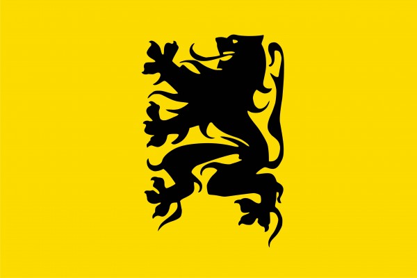 Autovlag vlaamse strijdvlag