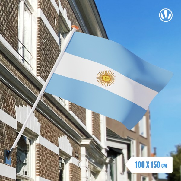 Vlag Argentinie 100x150cm