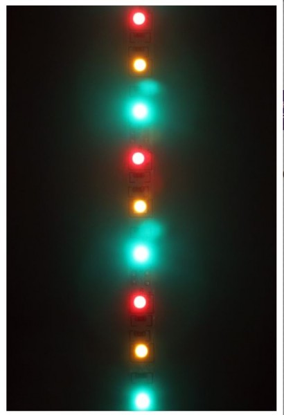 Ledstrip lichtdecoratie rood/geel/groen 5m 300 lamps
