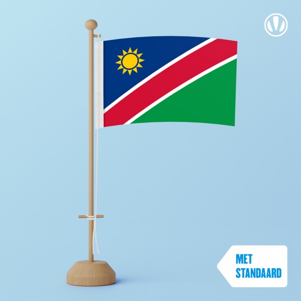 Tafelvlag Namibie met standaard