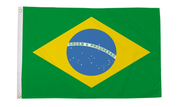 Vlag Brazilie 60x90cm