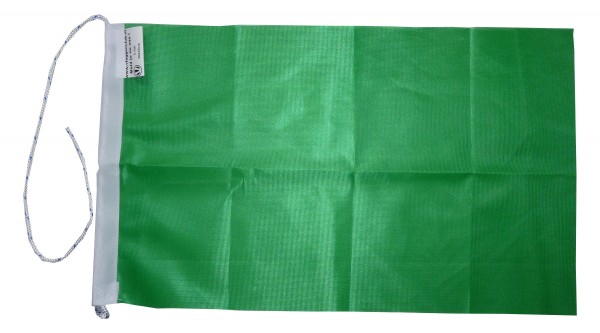 Groene vlag rechthoekig 20x30cm