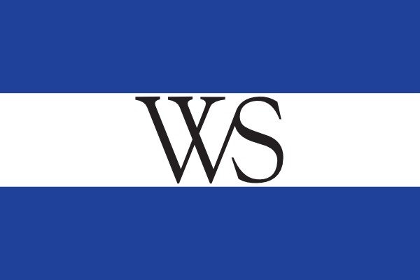 Vlag Gemeente Weesp 30x45cm
