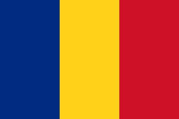 vlag Roemenië | Roemeense vlaggen 30x45cm gastenvlag