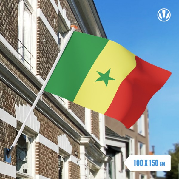 Vlag Senegal 100x150