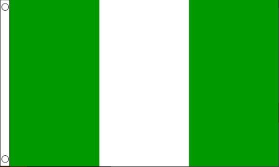 vlag Nigeria, Nigeriaanse vlaggen 60x90cm Best Value