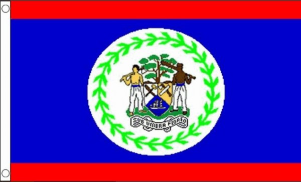 Vlag Belize 60x90cm