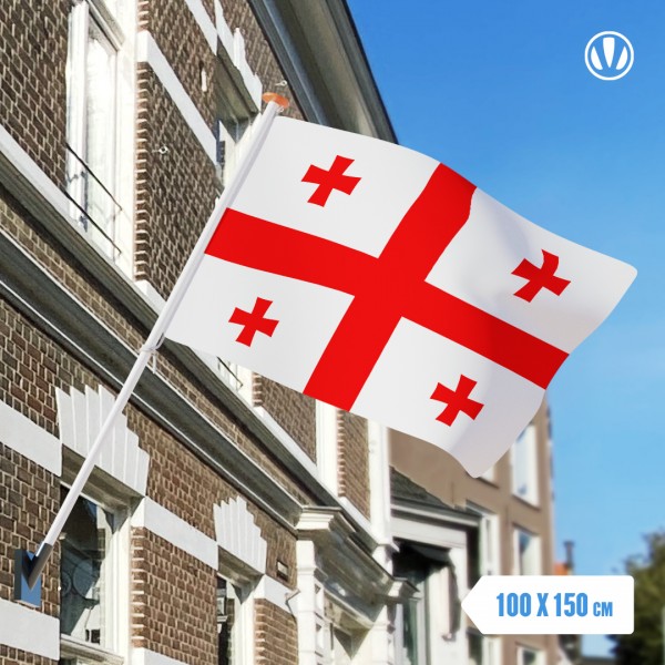 Vlag Georgie 100x150