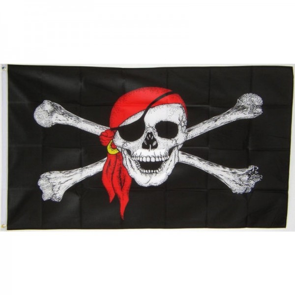 Piratenvlag XXL 150x240cm